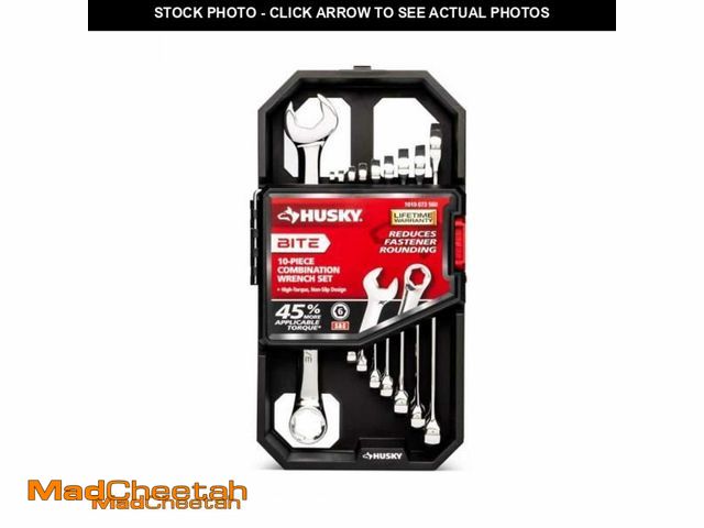 Lot 74-11566459 - BITE SAE Combination Wrench Set (10-Piece) - UNUSED