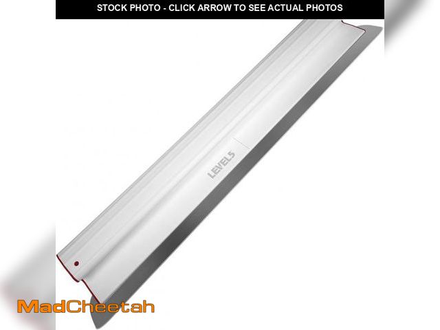 Lot 74-12417111 - QWORK 32-Inch Drywall Skimming Cutter - Ergonomic Comfort Grip Handle, Precision 0.5mm European Stai...