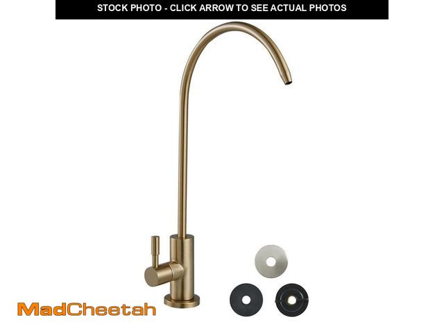Lot 74-14223572 - SKYSHALO Stainless Steel Lead-Free Water Purifier Faucet with Solid Brass Valve Anti-Rust Durable RO...