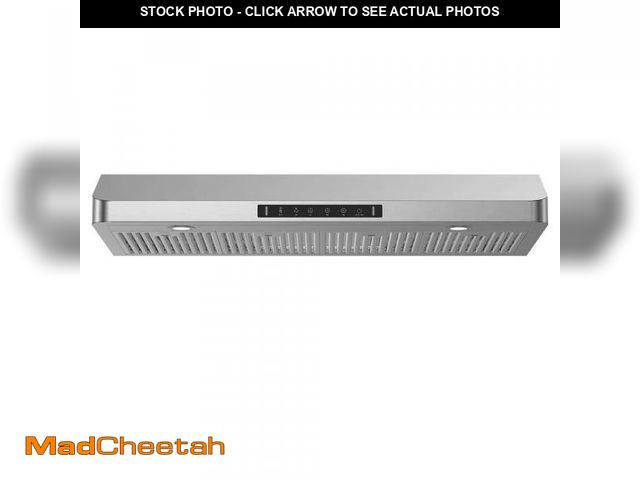 Lot 74-12397390 - VIKIO 42 in. 900 CFM Ducted Under Cabinet Range Hood in Stainless Steel with 3 -Way Venting and Remo...