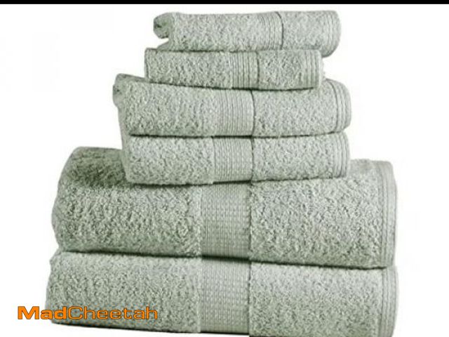 Lot 74-6791605 - LANE LINEN Luxury Bath Towels Set - 6 Piece Set, 100% CottonBathroom Towels, Zero Twist, Shower Towe...