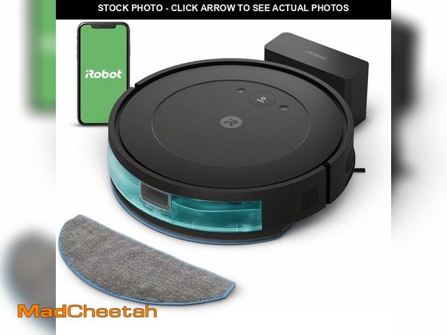 Lot 74-13087048 - iRobot Roomba Combo Robot Vacuum &amp; Mop (Y0110) - Easy to use, Power-Lifting Suction, Vacuums and...