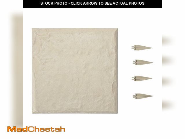 Lot 74-13802101 - VEVOR Garden Stepping Stones, 16Pcs 15.5 x 15.5 in, Decorative Stepping Stones with Stakes, Weather-...