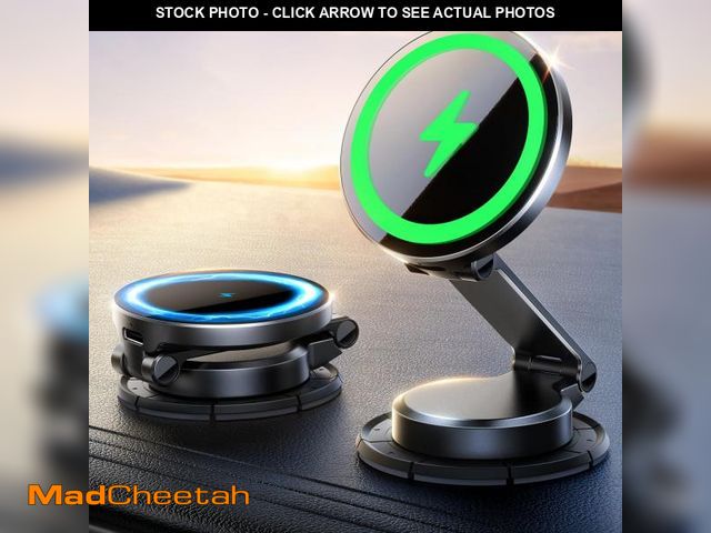 Lot 74-12308542 - JOYROOM for MagSafe Car Mount Charger, [All-Metal] 15W Fast MagSafe Car Charger, Hands Free Magnetic...
