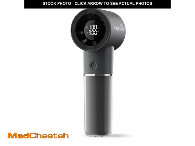 Lot 74-14207315 - Cheerair Handheld Portable Fan, 6-Speed Powerful Mini Personal Fan, Rechargeable 5000mAh Battery wit...