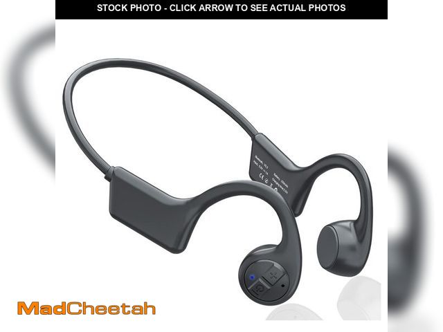 Lot 74-12705357 - ROPASOMIC Bone Conduction Headphones, 12 Hours Playtime Bluetoeth 5.3 Headset Open Ear Wireless Earp...