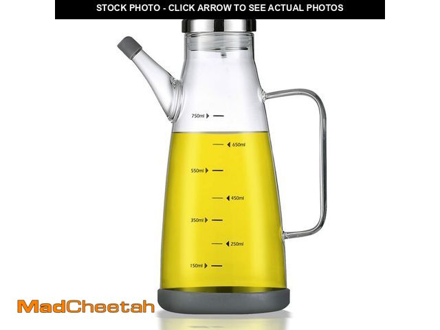 Lot 74-14379453 - Cucudoner Oil Dispenser for Kitchen,25OZ Oil Bottles Cooking Oil Dispenser with Drip Free Spout and ...