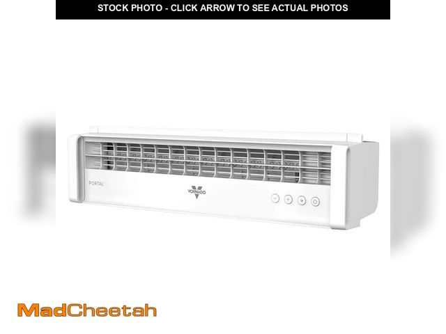 Lot 74-14449525 - Vornado Portal 6.58 in. 3-Fan Speeds Window Fan in with Reversible Exhaust Mode, Weather Resistant F...
