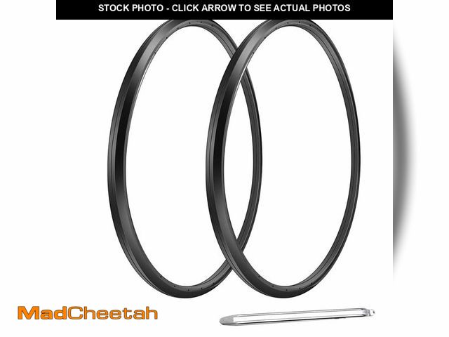 Lot 74-13524928 - Wheelchair Rear Wheel Replacement Tire 24 "X 1" Universal Flat-Free Polyurethane TireEquipped with i...