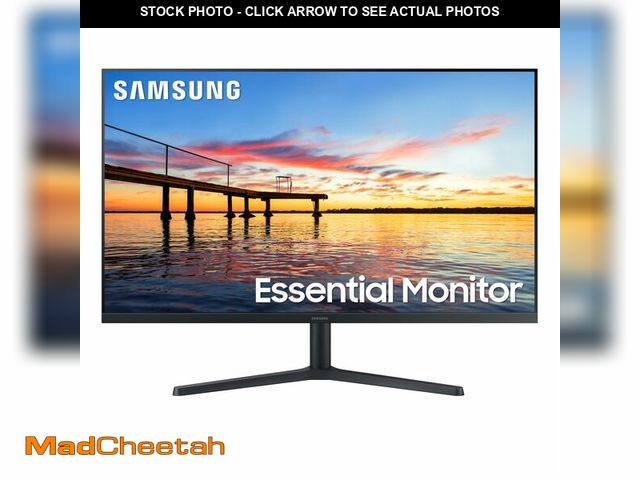 Lot 74-14357805 - Samsung 32-Inch Flat Computer Monitor, 75Hz, Borderless Display, AMD FreeSync, Game Mode, Advanced E...