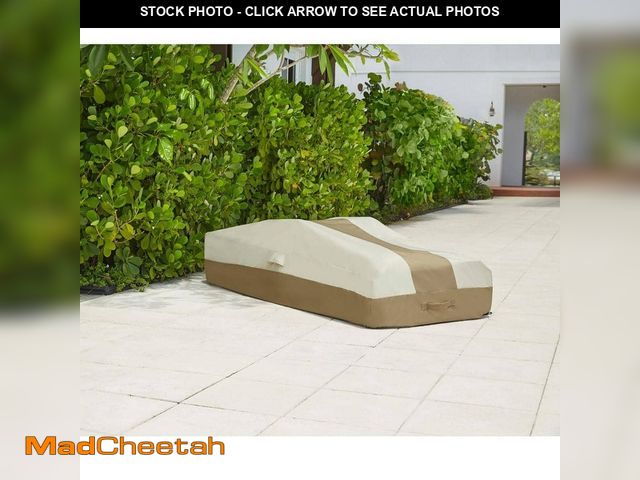 Lot 74-14325531 - Hampton Bay Chaise Outdoor Patio Cover - USED