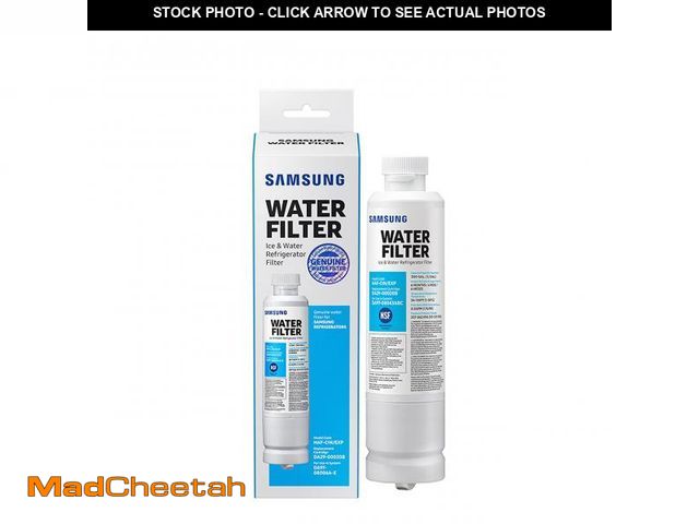 Lot 74-11556278 - SAMSUNG Genuine Filter for Refrigerator Water and Ice, Carbon Block Filtration for Clean, Clear Drin...