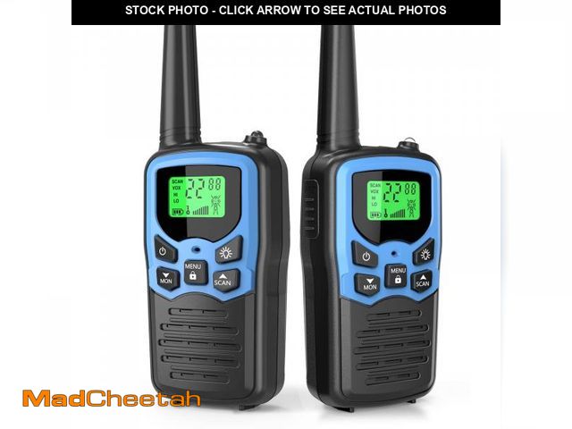 Lot 74-12053161 - Walkie Talkies,MOICO Long Range Walkie Talkies for Adults Two-Way Radios with 22 Channels FRS VOX Sc...