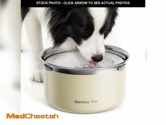 Lot 74-14208944 - Gardner Pet Slow Water Bowl for Dogs Ã¢â¬â No Spill, Anti-Splash Floating Plate Design, Slows Dri...