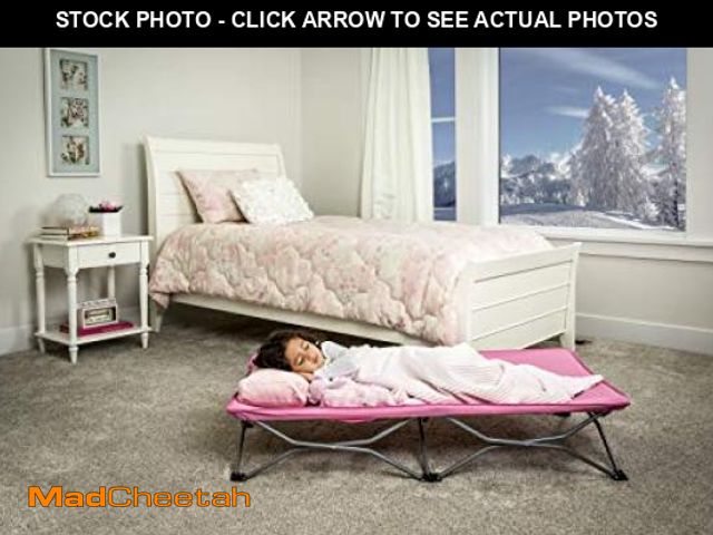 Lot 74-12137196 - Regalo My Cot Portable Toddler Bed, Pink - UNUSED