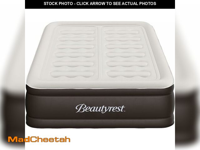 Lot 74-12884914 - Beautyrest Extraordinaire 20â Queen Size Air Mattress with Built-in Pump - Blow-up Mattress Best f...