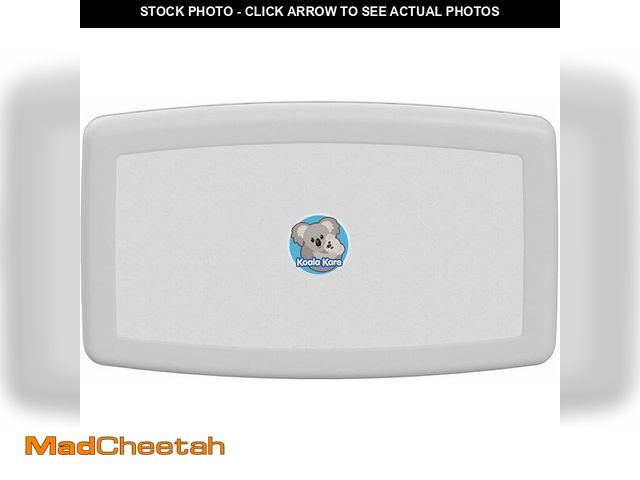 Lot 74-13844623 - Koala Kare Surface-Mounted Horizontal Baby Changing Station, Model KB300-05 (White Granite) - UNUSED