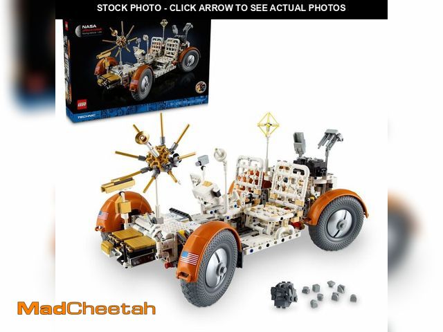 Lot 74-13803743 - LEGO Technic NASA Apollo Lunar Roving Vehicle LRV Building Set - Craft Kits for Adults, Ages 18+ - B...