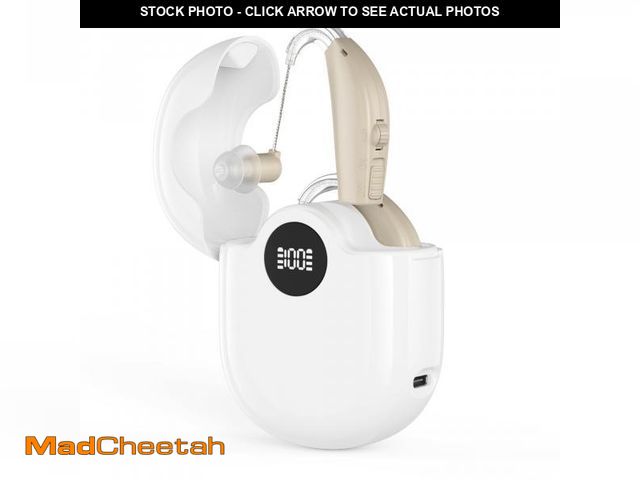 Lot 74-12049642 - Hearing Aids, Digital Hearing Aids for Seniors with Noise Cancelling, Rechargeable Hearing Amplifier...
