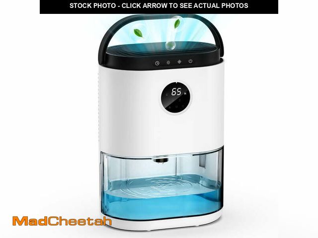 Lot 74-12686742 - KLOUDIC 78oz 2300ml Dehumidifier for Home up to 480 Sq ft with Humidity Control Portable Ultra Quiet...