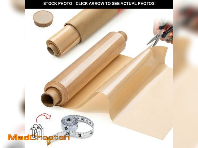 Lot 74-14213461 - Silicone Baking Mat Roll -12IN x 10FT Non Stick Heat Resistant Food Grade Baking Mats, No Slip Reusa...