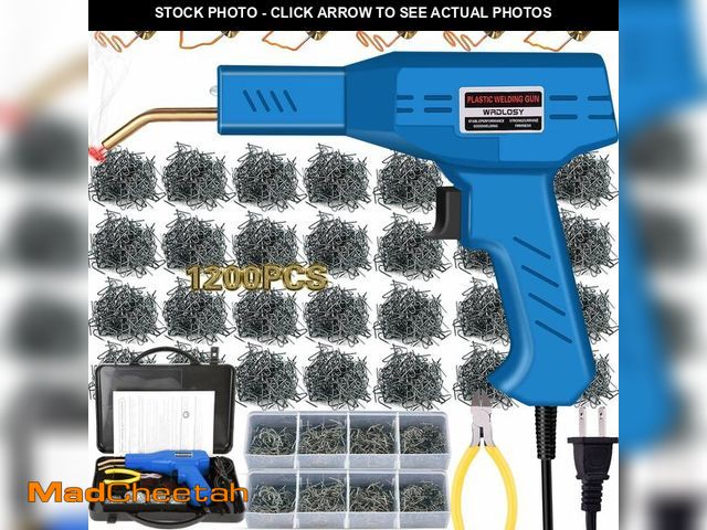 Lot 74-14482839 - Wrdlosy Plastic Welder Kit, 1200PCS Staples, Hot Stapler for Bumper Repair - USED