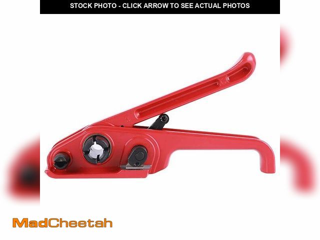 Lot 74-12975656 - MYFAMIREA Heavy Duty Poly Strapping Tensioner and Cutter Manual Banding Tools Windlass for 1/2" -3/4...