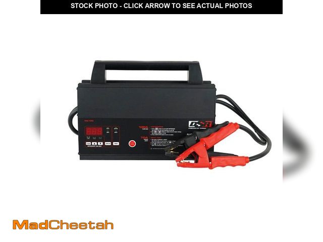 Lot 74-14468568 - Schumacher Electric DSR Pro 100A Car Battery Charger and Flash Reprogrammer/Power Supply, 12V for Po...