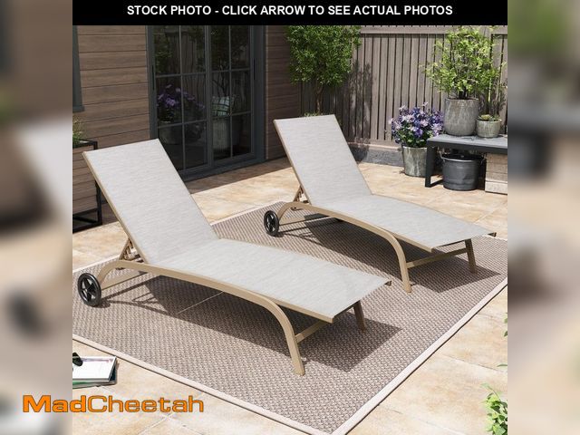 Lot 74-14325504 - Christopher Knight HomeÂ® - Outdoor Rope Woven Acacia Dining Chair Set With Breathable Backrest And ...