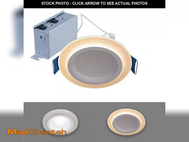 Lot 74-12532241 - HALO 4 in. RL Night Light, 700-Lumens, Selectable CCT, D2W DM - UNUSED