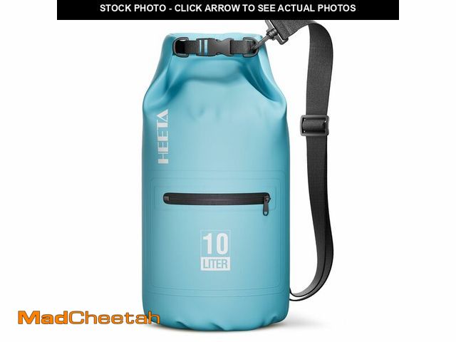 Lot 74-12712735 - HEETA Waterproof Dry Bag with Front Zippered Pocket for Women Men, 5L/10L/20L/30L/40L Roll Top Light...