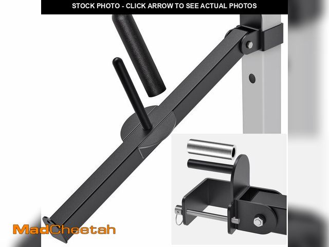 Lot 74-13753223 - Kipika Belt Squat Lever Arm Attachment for 3" x 3" Square Tube Power Cages with 1" or 5/8" Hole - La...