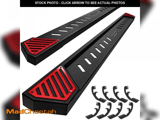Lot 74-12261749 - OEDRO 6.5" Running Boards Compatible with 2019-2025 Chevy Silverado/GMC Sierra 1500 Crew Cab; 2020-2...