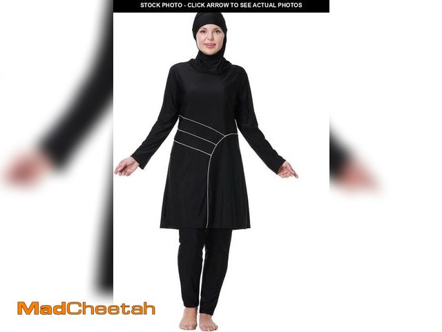 Lot 74-12332321 - Swimsuit Women Muslim Plus Size Muslim Swimsuits for Women Modest Islamic Arabic Swimwear Burkini Tr...