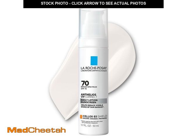 Lot 74-14477703 - La Roche-Posay Anthelios UV Correct Sunscreen Moisturizer SPF 70, Daily Anti-Aging Face Moisturizer ...