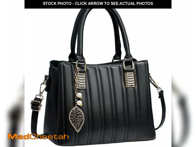 Lot 74-13768424 - Women Ladies Shoulder Handbag (Black) - UNUSED