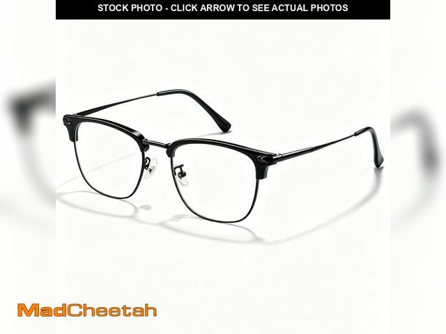Lot 74-14297959 - HOKETOP Blue Light Blocking Glasses for Men Anti-Fatigue Computer Monitor Gaming Glasses Prevent Hea...