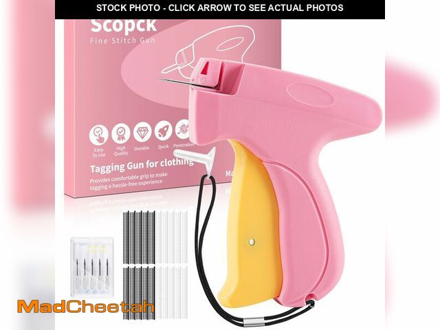 Lot 74-14213839 - Stitch Gun for Clothes - Handheld Stitch Gun Quick Clothing Fixer - Mini Sewing Kit Micro Tagging Gu...