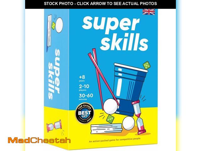 Lot 74-14385541 - Super Skills - Action Game for Competitive People - Beat Your Friends at 120 Challenges - Fun Group ...