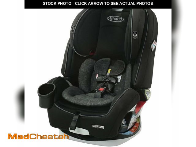Lot 74-13086993 - Graco Grows4Me 4-in-1 Car Seat, Convertible Infant to Toddler Car Seat and Booster, West Point Desig...
