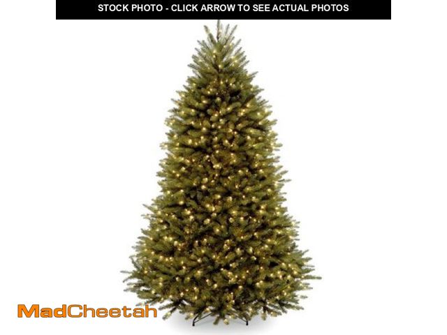Lot 74-12101355 - 6 Ft. Dunhill Fir Artificial Christmas Tree with Clear Lights - UNUSED