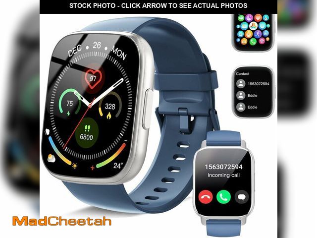 Lot 74-14302263 - Smart Watch for Men Women (Answer/Make Call), 1.95" Touch Screen Fitness Tracker with Heart Rate/Sle...
