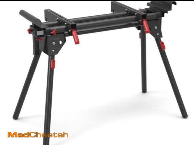 Lot 74-12525441 - Hyper Tough Hyper Stack Heavy Duty 500-lb Miter Saw Stand, Supports 10' Boards - UNUSED