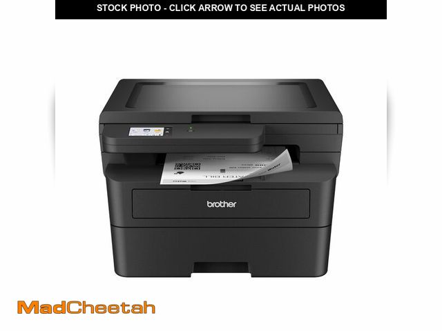 Lot 74-13653574 - Brother HL-L2480DW Wireless Compact Monochrome Multi-Function Laser Printer with Copy and Scan, Dupl...