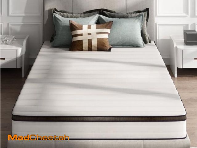 Lot 74-12479775 - Z-hom 10 Memory Foam Mattress Hybrid Mattresses In A Box Medium Firm Cool Comfort Pocket Spring Full...