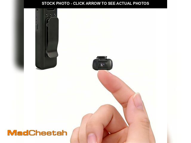 Lot 74-14050544 - Mini Body Camera with Audio and Video Recording, Small Tiny Wearable Personal Portable Thumb POV Act...