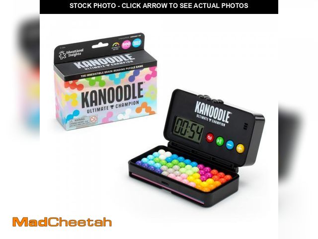 Lot 74-11549293 - Educational Insights Kanoodle Ultimate Champion 3D - Brain Teaser Puzzle Game, Featuring 500 Challen...