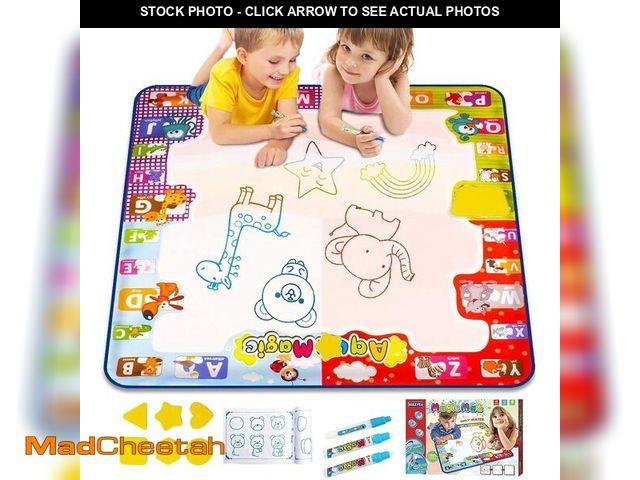 Lot 74-14269134 - KIZZYEA Toys for 2 3 4 5 6+ Years Old Boys Girls, Water Doodle Mat for Kids, Large Coloring Painting...