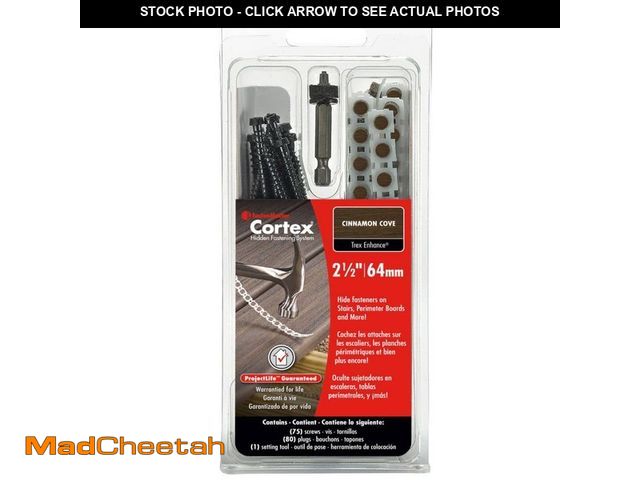 Lot 74-14315021 - FastenMaster 50 LF Collated Cortex for TREX Cinnamon Cove 2 1/2 in. - UNUSED