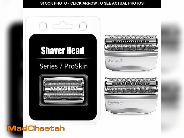 Lot 74-14060399 - HONGNAL 2Pack Series 7 Replacement Head for Braun Series 7 Foil Shaver Replacement Heads Compatible ...